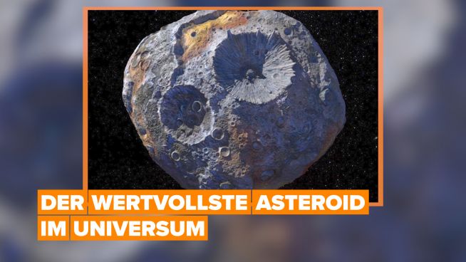 Der wertvollste Asteroid ist ganz nah an der Erde