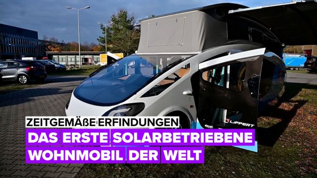 Zeitgemäße Erfindungen: Das erste solarbetriebene Wohnmobil der Welt