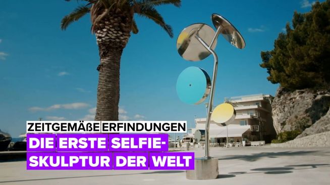 Zeitgemäße Erfindungen: die erste Selfieskulptur der Welt