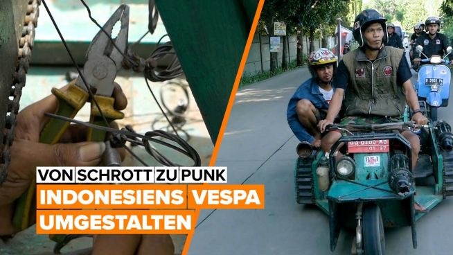 Extreme DIYers: Jakartas Vespa-Sensation