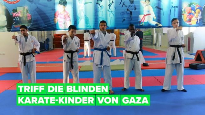 Mit Karate Hoffnung in Gaza finden