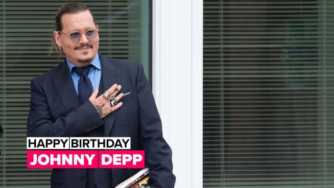Johnny Depp hat an seinem 59. Geburtstag allen Grund zum Feiern