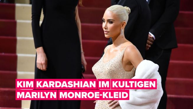 Warum alle Welt über Kim Kardashians Kleid bei der Met Gala 2022 spricht