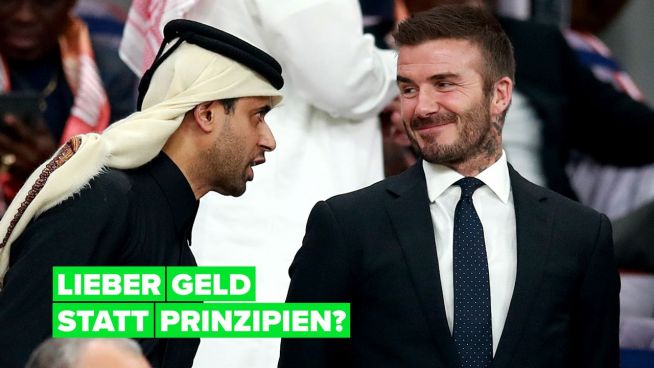 Mit dem Botschaftervertrag in Katar setzt David Beckham seinen Ruf aufs Spiel