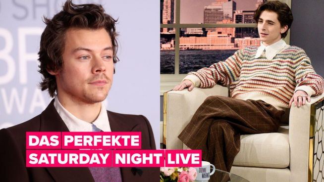 Timothée Chalamets perfekte Imitation von Harry Styles bei Saturday Night Live