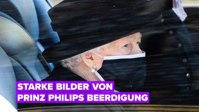Die stärksten Bilder von Prinz Philips Beerdigung