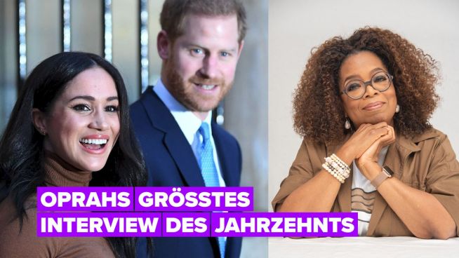 Harry & Meghan setzen sich für ein 90-minütiges Interview mit Oprah hin