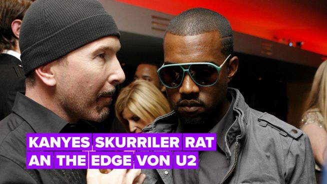 Kanye West versuchte, The Edge von U2 nach ihrem Konzert musikalische Tipps zu geben
