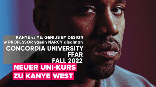Eine kanadische Universität bietet einen Kurs zum Thema Kanye West an