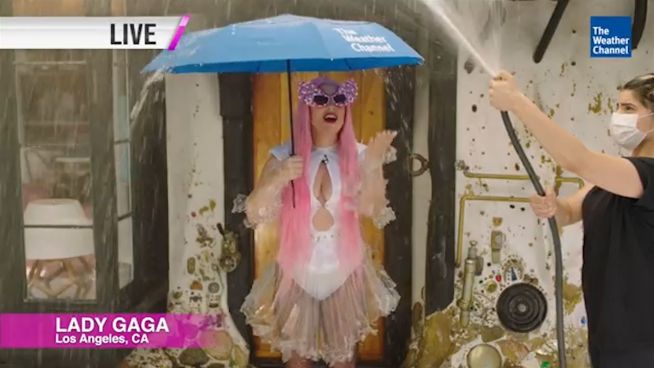 Lady Gaga ist das glamouröseste Wettergirl der Weather Channel